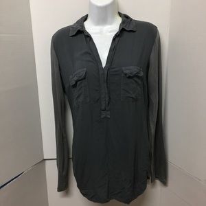 Women’s splendid size xl top long sleeve gray